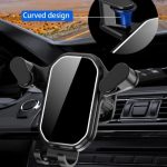 Support De Téléphone De Voiture – Grille D'aération – Support De Téléphone CD à Gravité en Métal et Support De Navigation De Voiture – Image 3