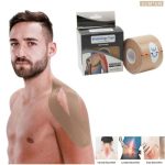 Generic Bande Anti-douleur Et L'inflammation Kinesiology Tape 5m x 5cm - Beige