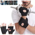 Paire De Gants De Musculation Pro De Haute Qualité Avec Bande De Poignet - Noir
