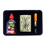 Coffret Briquet De Luxe Métallique 3D Avec Filtre à Cigarette à Tabac Réutilisable Et Recharge De Liquide - NEED FOR WEED – Image 4