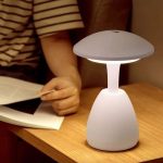 Lampe De Table LED Sans Fil - 3 Modes - Interrupteur Tactile - Rechargeable - Blanc