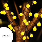 Guirlande Lumineuse LED - Étanche - 5 Mètres - 20 Ampoule - Branchable Pour L'extérieur – Image 11