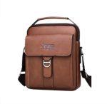 Sacs en Cuir Pour Hommes - Luxueux et à La Mode - Multi-Poches - Marron