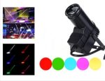 Projecteur LED RGB 3 en 1 Pinspot - Boule Disco Miroir - 5 Couleurs