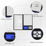 Balance De Précision Numérique - 0.1g - 2 Kg Avec Écran LCD Notebook Séries - Qualité Supérieure – Image 3