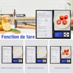 Balance De Précision Numérique - 0.1g - 2 Kg Avec Écran LCD Notebook Séries - Qualité Supérieure – Image 4