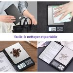 Balance De Précision Numérique - 0.1g - 2 Kg Avec Écran LCD Notebook Séries - Qualité Supérieure – Image 10