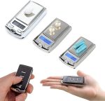 Mini Balance À Bijoux Numérique De Précision En Forme Porte Clé Pour Bijoux et Cuisine - 0.01/200g – Image 3