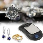 Balance De Précision En Forme De Souris - Écran LCD pour Cuisine et Bijoux - 0.01g a 200g – Image 2