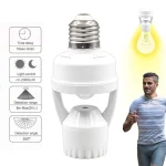 Détecteur de Mouvement PIR E26/E27 – Taigeguang