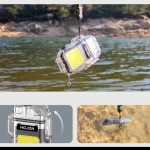 Mini Briquet Électrique – Rechargeable – Étanche – Lampe Torche Led – 3 modes - Support Porte-Clés – Image 5