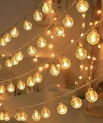 Guirlande Boule à Bulles Lumineuse LED – Étanche - 220v - Décoration Intérieure & Extérieure – 10M – Image 3