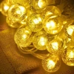Guirlande Boule à Bulles Lumineuse LED – Étanche - 220v - Décoration Intérieure & Extérieure – 10M – Image 13