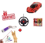 Voiture Télécommandée Pour Enfants Avec Fonction De Conduite - Télécommande + Laser Pointer Gratuit