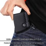 Portefeuille Avec Porte-cartes intelligent 2en1 en Aluminium Métallique Pour Cartes De Crédit – Billets De Banque – Métal Fin – Pliable – Image 8