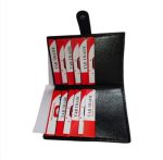 Porte Papier Voiture Avec Porte feuilles Et Porte-cartes 3en1 - Qualité Supérieure - Noir – Image 7