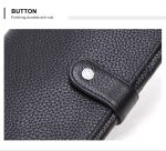 Porte Papier Voiture Avec Porte feuilles Et Porte-cartes 3en1 - Qualité Supérieure - Noir – Image 11