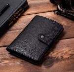 Porte Papier Voiture Avec Porte feuilles Et Porte-cartes 3en1 - Qualité Supérieure - Noir – Image 2