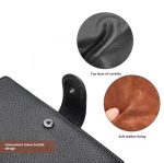 Porte Papier Voiture Avec Porte feuilles Et Porte-cartes 3en1 - Qualité Supérieure - Noir – Image 10