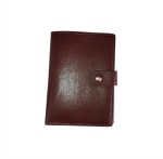 Porte Papier Voiture Avec Porte feuilles Et Porte-cartes 3en1 - Qualité Supérieure - Marron – Image 7