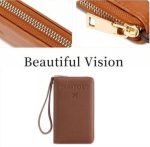 Étui De Passeport Mignon Pour Femmes et Hommes - Étanche - Blocage RFID - Marron – Image 4