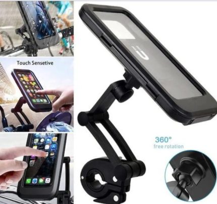 Étui Pour Téléphone Portable De Vélo -  Écran Tactile - Étanche - Magnétique Rotatif à 360 Degrés - Réglable