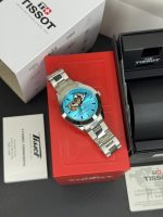 Montre De Luxe Tissot Gentleman Powermatic - Cœur Ouvert - Haute Qualité - Résistante à L'eau - Bleu – Image 10