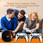 Console De Jeu Rétro Android 13.0 - X3 Game Stick 4K – Plus de 20 000 jeux - Décodeur d'images - Wi-Fi - 2 Manette - Télécommande – Image 5