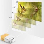 Mini Projecteur Portable - Home Party Theater - LED LCD - Rechargeable - Multicouleur - Télécommande – Image 6