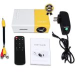 Mini Projecteur Portable - Home Party Theater - LED LCD - Rechargeable - Multicouleur - Télécommande – Image 18