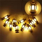 Pack Ramadan 1 Guirlande Ramadan Karim 5 Mètres + 1 Guirlande Fenous 3 Mètres + 1 Guirlande étoile et Lune 10 Mètres + Cadeau [Guirlande 10 Mètres Gratuit] – Image 7