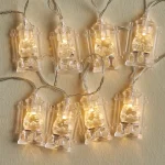 Guirlande Lumineuse Lune & amp - 20 LED – 4M – Blanc Chaud - Décoration Féérique Ramadan – Image 4