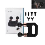 Pistolet de Massage Électrique Professionnel - Rechargeable - Thérapie Efficace – 7 Vitesse - 4 Tête