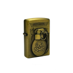 Coffret Briquet De Luxe Métallique 3D Avec Filtre à Cigarette à Tabac Réutilisable Et Recharge De Liquide - Bombe – Image 3