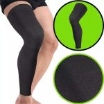 Genouillère De Compression Élastique Longues - 3D Haut De Gamme - Hommes & Femmes - Sports