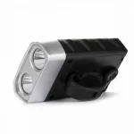 Kit D'éclairage De Vélo À Piles Avant Et Arrière - Rechargeable - Résistante À L'eau – Image 2