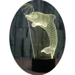 Veilleuse 3D En Forme Dauphin - LED - USB Power - Lampe Décoratif – Image 3