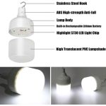 Lampe de Camping LED - Blanc Avec Éclairage De Tente D'urgence - Lanterne De Patio - Rechargeable - Étanche – Image 3