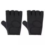 Paire De Gants De Musculation Pro De Haute Qualité Avec Bande De Poignet - Noir – Image 2