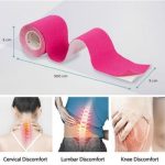 Generic Bande Anti-douleur Et L'inflammation Kinesiology Tape 5m x 5cm - Rose – Image 4
