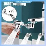 Rallonge De Robinet - 2 Modes De Pulvérisation - Fontaine De Salle De Bain - Extension D'inverseur - Rotation Universelle 1080° – Image 2