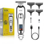Tondeuse Professionnelle Electrique à Cheveux et Barbe - Ecran LCD