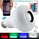 Ampoule Musicale Bluetooth Intelligente - 12 Watts - Haut-Parleur Sans Fil - Lecteur De Musique - Lumière Réglable - Avec Télécommande – Image 2