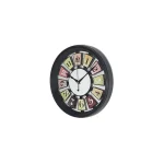 Horloge Mural – Diamètre - 30 Cm - Noir – Image 2