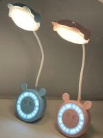 Lampe De Bureau Pour Enfants Mignonne - Design Lapin - Veilleuse LED - Rechargeable - 3 Modes - Rose – Image 4