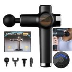 Pistolet De Massage Professionnel 4en1 - 7 Vitesse - 5 Modes - USB