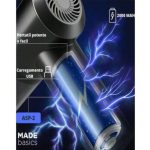 Aspirateur Portable - Avec Pistolet Rechargeable - Pour Animaux -  Voitures - et Maison - Noir – Image 2