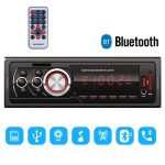 Autoradio FM - Bluetooth MP3 - Lecteur Audio Stéréo - DIN Pour Téléphone Portable - Télécommande