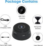Petite caméra De Surveillance à Vision Nocturne - Wi-Fi - Audio et Image – Image 6