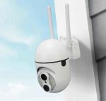 Caméras De Surveillance Externes - Protection de Sécurité - Suivi Automatique - Zoom Numérique 4X - Version Nuit Pour Usage Intérieur - Audio et Vidéo – Image 3